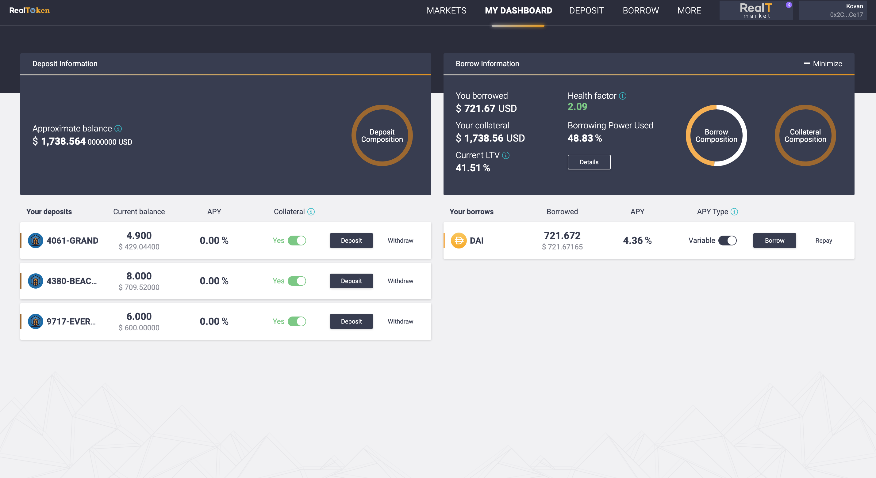 Dashboard-RealToken